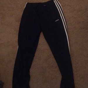 Adidas Blue wide legged